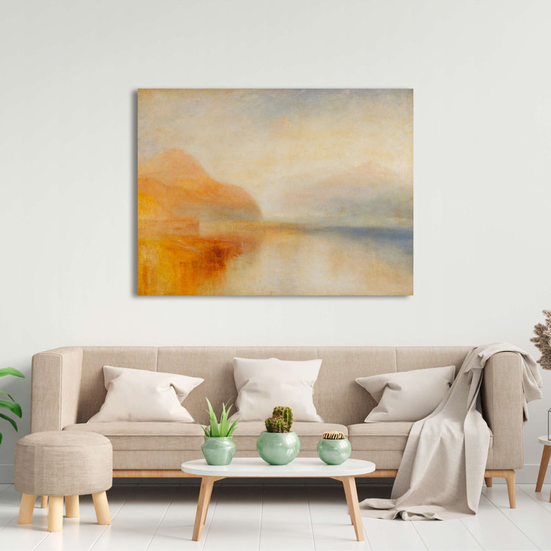 Wrapped Canvas Print: William Turner, Inverary Pier, Loch Fyne: Morning, 70cm H x 100cm W
