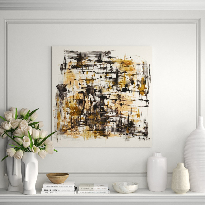 Color Turmoil II Print by Sara Brown, 36" H x 36" W, Pattern Texture