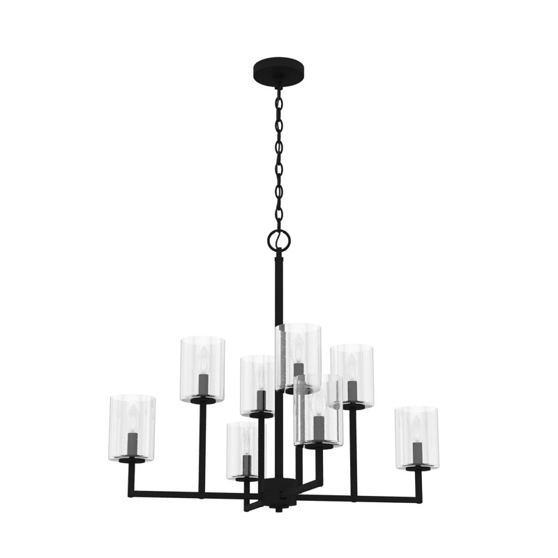 Kerrison 8 - Light Unique Classic Chandelier, Natural Iron