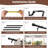 Lachina Arnel 1 Inch Window Curtain Rod with Aluminium Finials, Single Curtain Rods for Windows-1412087197-1472476172