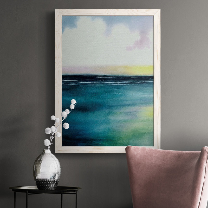 Aelia Sherbet Sunset Diptych I, Blanc, H 37,5 po x l 27,5 po x P 1 po