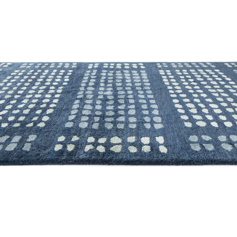 Hand Tufted Wool Pigment Indoor Area Rug, Rectangle 5' x 8'