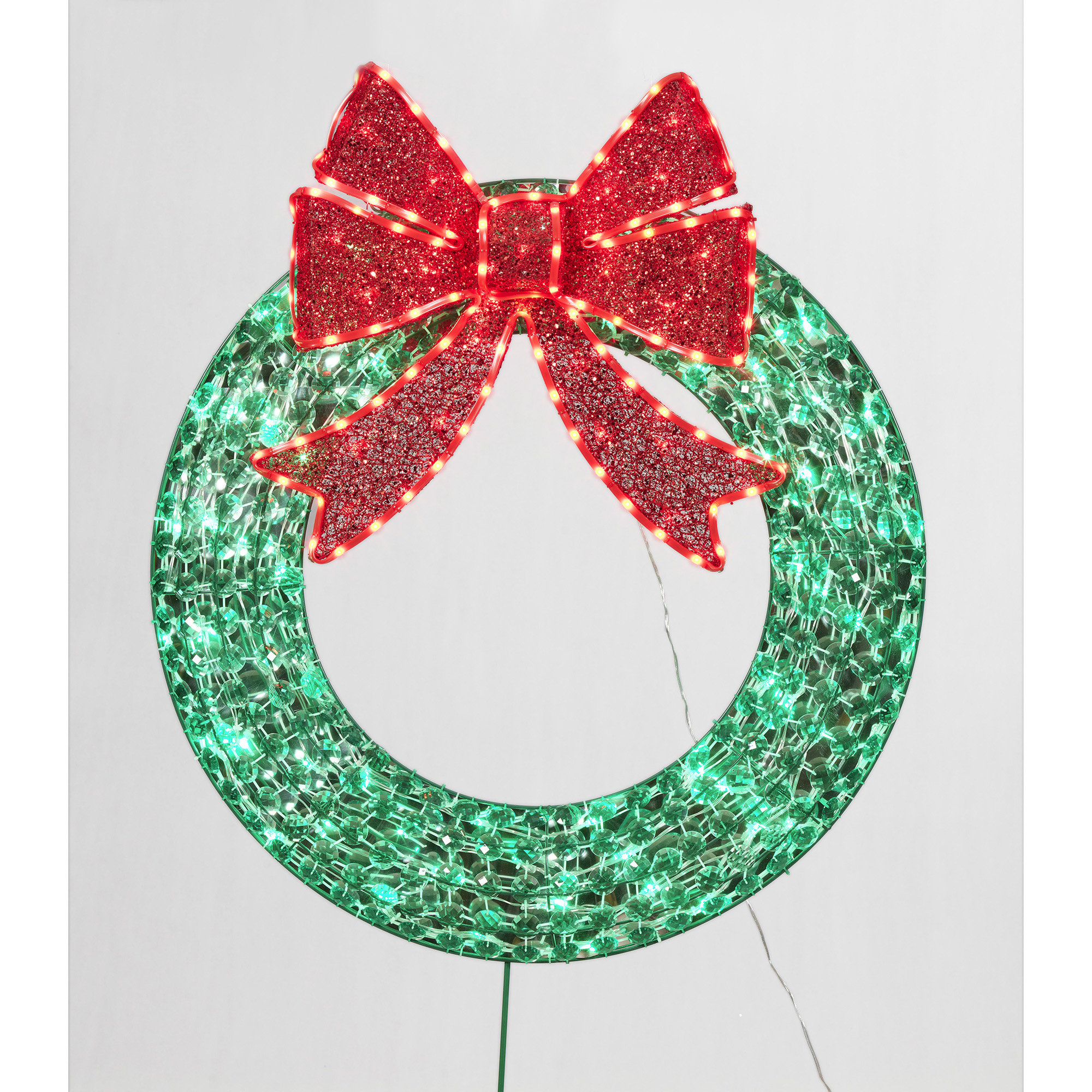 The Holiday Aisle® Random Twinkle LED Lighted Display | Wayfair