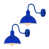 Navy Blue/White