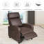 Fauteuil inclinable massant en simili-cuir-1809471056