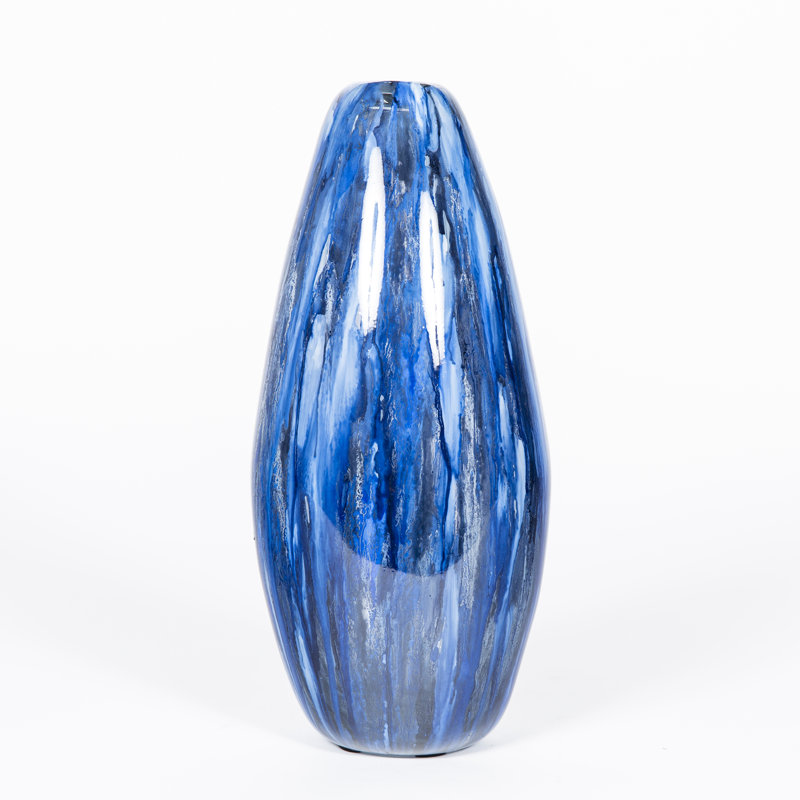 Handmade Recycled Glass Table Vase