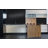 3" x 10" Beveled Glass Subway Tile