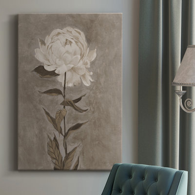 JOLIE PETITE I PEONY I, toile tendue avec châssis de qualité supérieure - prête à être accrochée