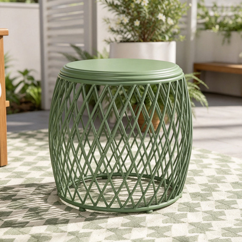 Table d'appoint extérieure ALAMERA 19,75, Vert