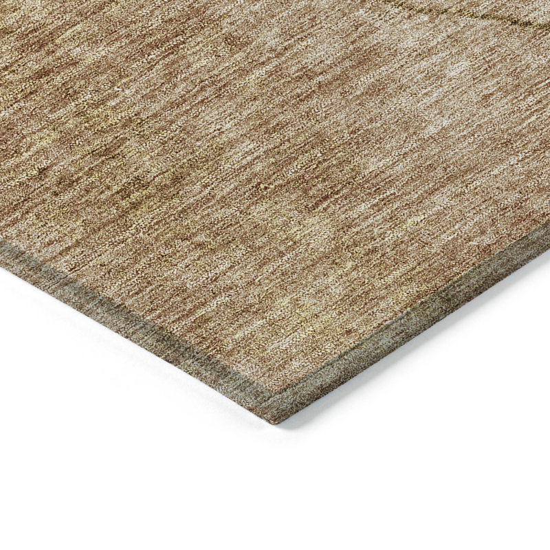 Melania Abstract Indoor / Outdoor Rug, Rectangle 9' x 12'
