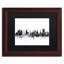 «Nottingham England Skyline B&W», impression encadrée-17769343-69522128-69522130