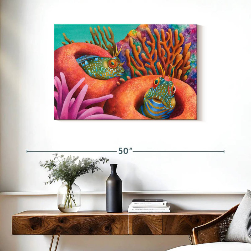 Brampt Seaweed Blennies, 24" H x 36" W