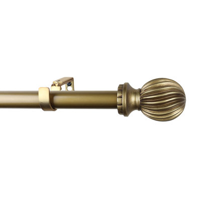 Tringle à rideaux simple réglable Claymore