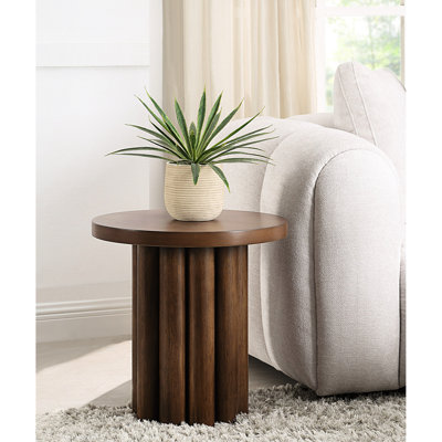 Table de bout polyvalente en bois synthétique de qualité avec dessus robuste