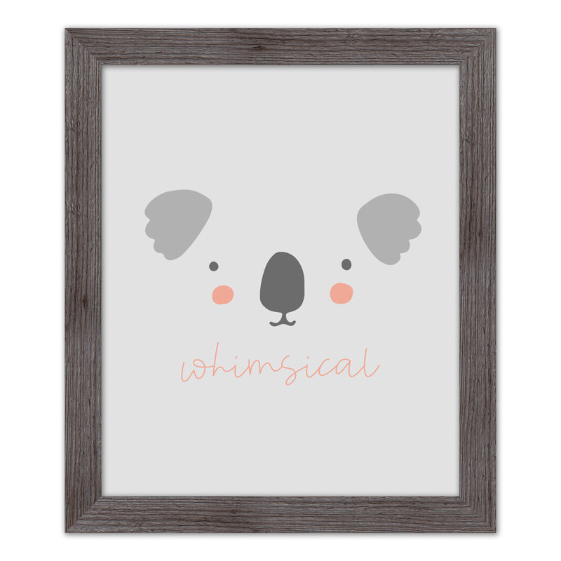 Dozier Animals Framed Art, Grey Framed, 24" H x 20" W x 0.75" D