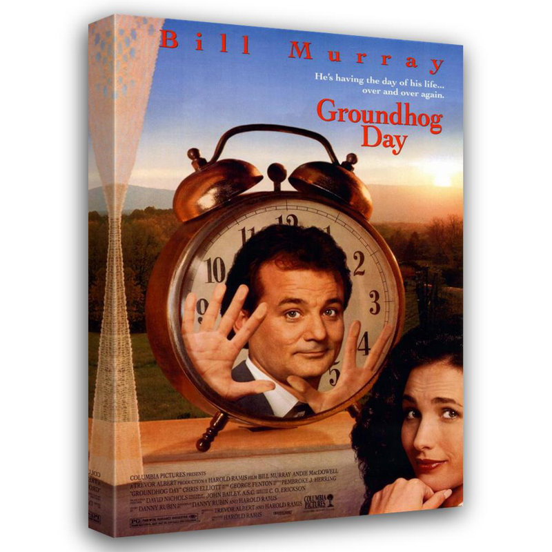 Groundhog Day, 24" H x 16" W