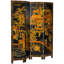 6 Ft. Tall Black Lacquer Room Divider - Courtyard