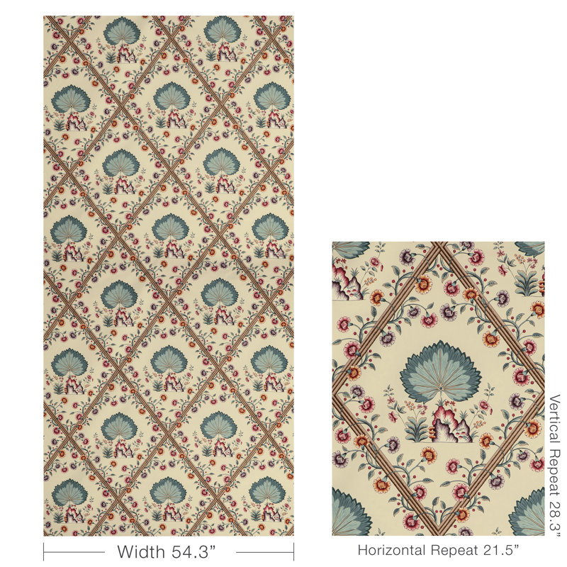 Louverne Loire 100% Cotton Fabric, Jewel