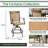 Mikenzy 4 - Person and a Long Bar Height Dining Set with Cushions-1422430212