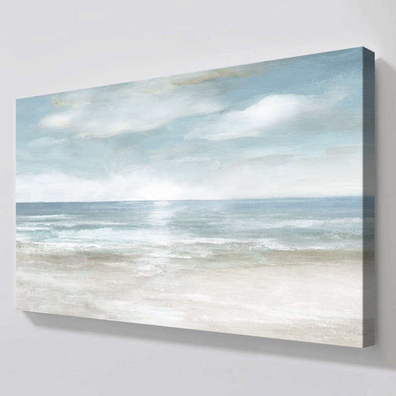 "Serene Seas" par Nan, reproduction sur toile, H 24 po x l 40 po x P 1,5 po