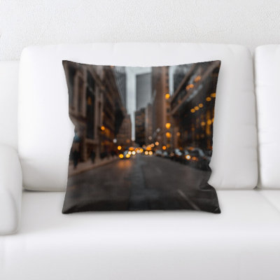 Coussin décoratif flou