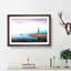 Blackpool Tower & Beach Painting - Single Picture Frame Print on MDF-56633907-56633906