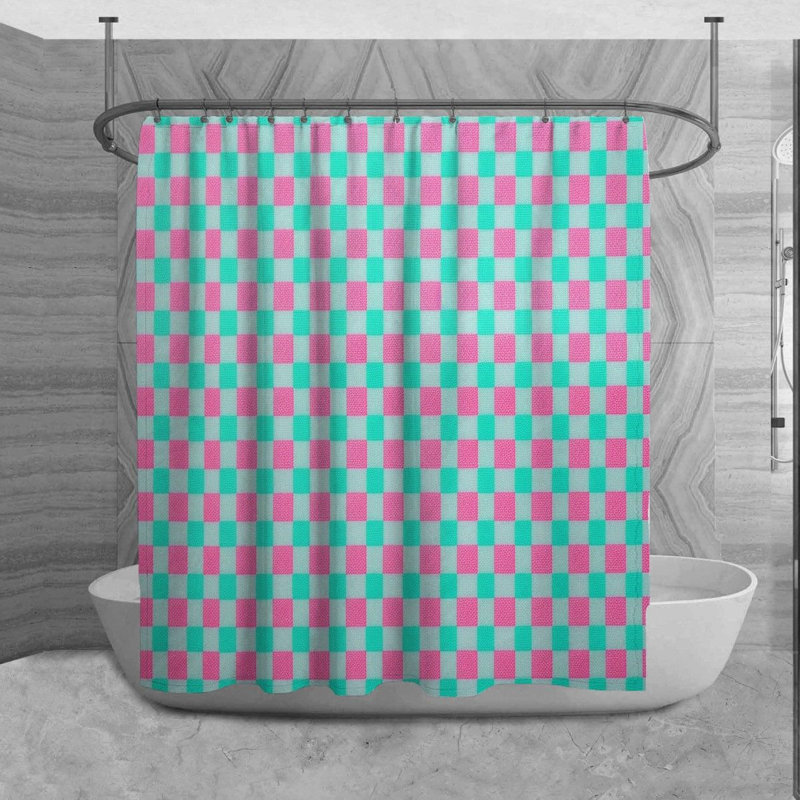 Rideau de douche Savannahjo, H 73 po x l 70 po