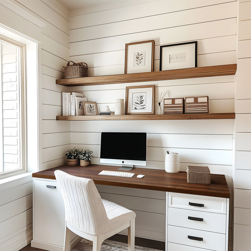 Dessus de table universel, dessus de table en mélamine une pièce, comptoir pour la maison et le bureau Kaboon Universal