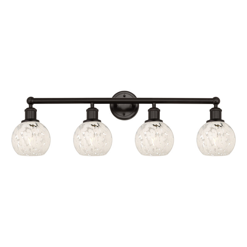 Beppino 4 - Light Dimmable Vanity Light, Oil Rubbed Bronze