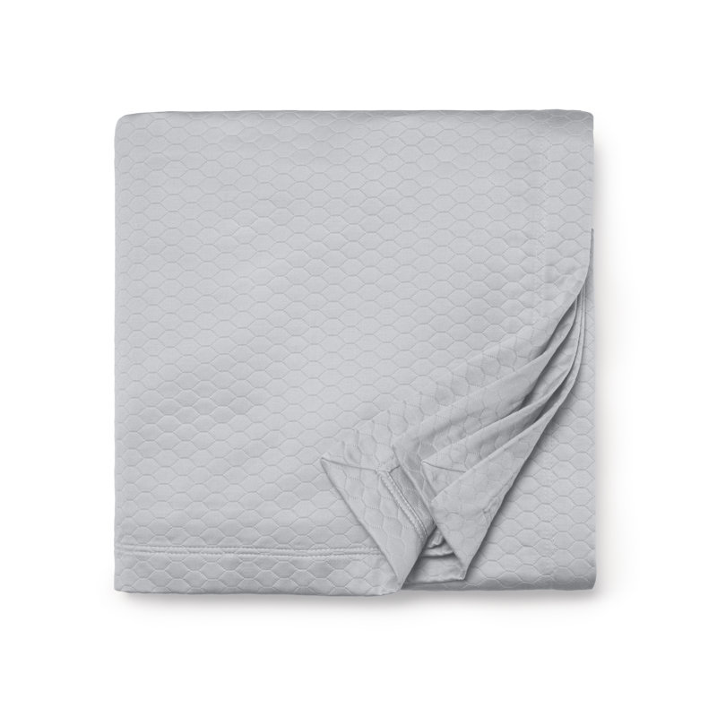Favo Bedding, Twin Coverlet, Lunar