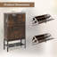 10 Pair Shoe Storage Cabinet