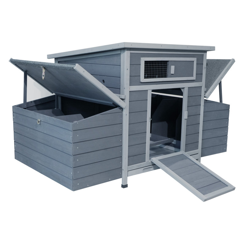 Grand poulailler en bois Pavo Farmhouse