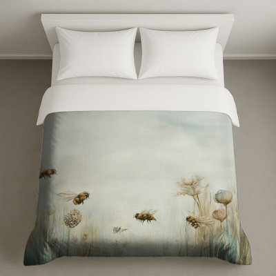 Bees In Meadow Duvet Covers