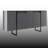 Metal Legs Console With 4 Cabinets-2055037858