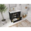 36 po X P 22 po De salle de bain Calacatta Nuvo Quartz (option boutons)