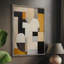 ABSTRACT Series CDXCV III, reproduction d'art encadrée - bois massif