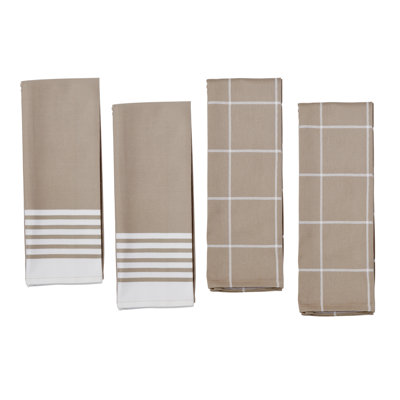 Ensemble de linge à vaisselle 4 pièces