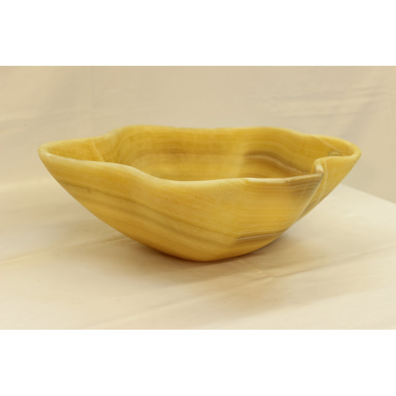 Blonde Camel Onyx Centerpiece