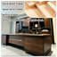 Bureau de direction moderne en bois massif brun minimaliste-129168532