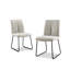 Eubanks Luxury Fabric Upholstered Dining Chair - Minimalist Modern Home-867066926