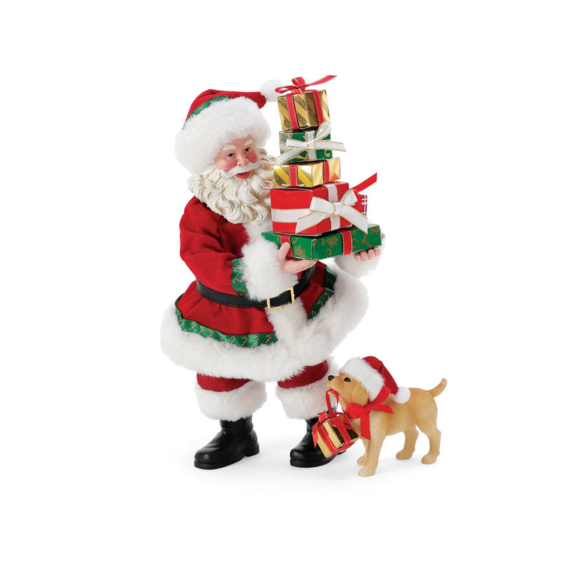 Père Noël et ses animaux de compagnie