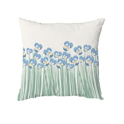 Floral Throw Pillow