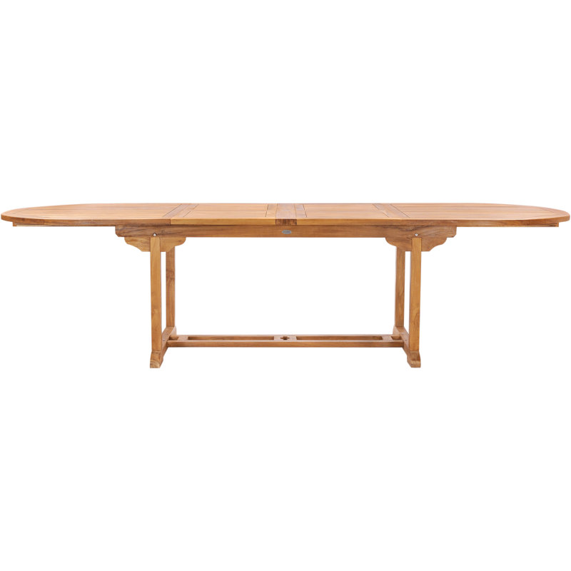 Bauman Outdoor Oval Teak Dining Table