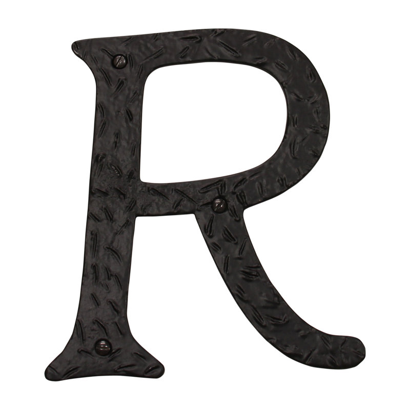 Lettre 6 po H, R