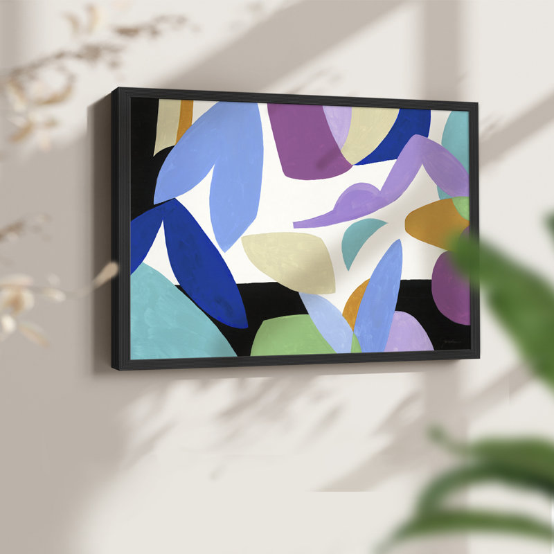 Ode à Matisse II - reproduction encadrée - réarmable, Noir, noir, noir, noir, H 16 po x l 20 po