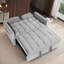 Canapé-lit convertible 3-en-1 53 po Modern Velvet-1866577570-1866577572