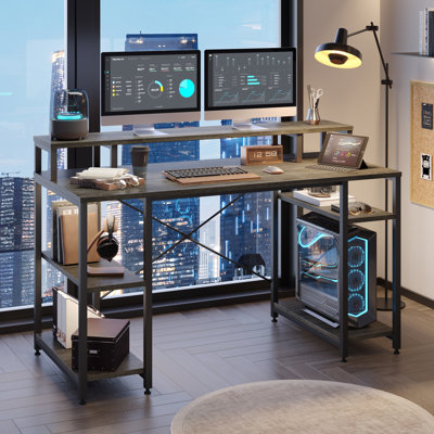 Bureau d'ordinateur 55 "avec tablette pour écran Haigh
