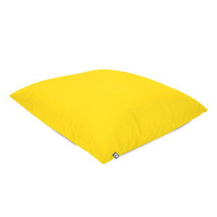 rucomfy Beanbags Square Floor Cushion Large Indoor/Outdoor Bean bag - Use As Large Pillow or Chair - Water Resistant and Durable - L70cm x W70cm