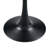 Round Dining Table, 31.5" Circle Tulip Table With Thickened Tabletop & Metal Pedestal, Mid Century Modern Bistro Table For Kitchen, Small Places, Living Room, Cafe-682282771-682282734-682282769