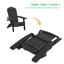 Chaise Adirondack pliante en plastique Ramilla-1599778736